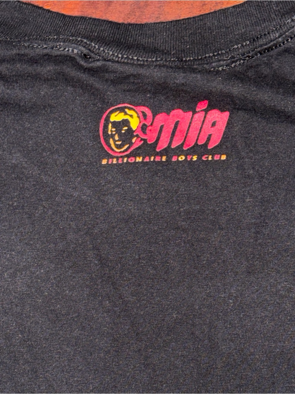 Billionaire Boys Club Black Tee with Red and Yellow Logo - Picture 7 of 8